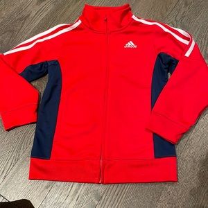 10/10 Adidas sz 6 youth zip up